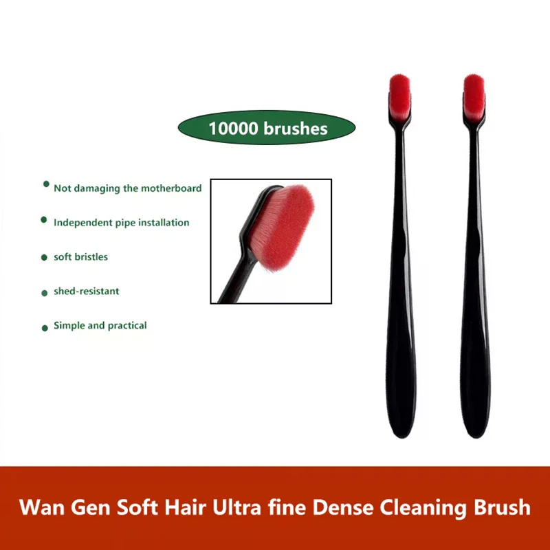 1/3/5Pcs Anti Static Fiber Brush For Circuit Board Cleaning Mainboard IC Dust Removal Polishing Tool Phone Electric Repair Kit
