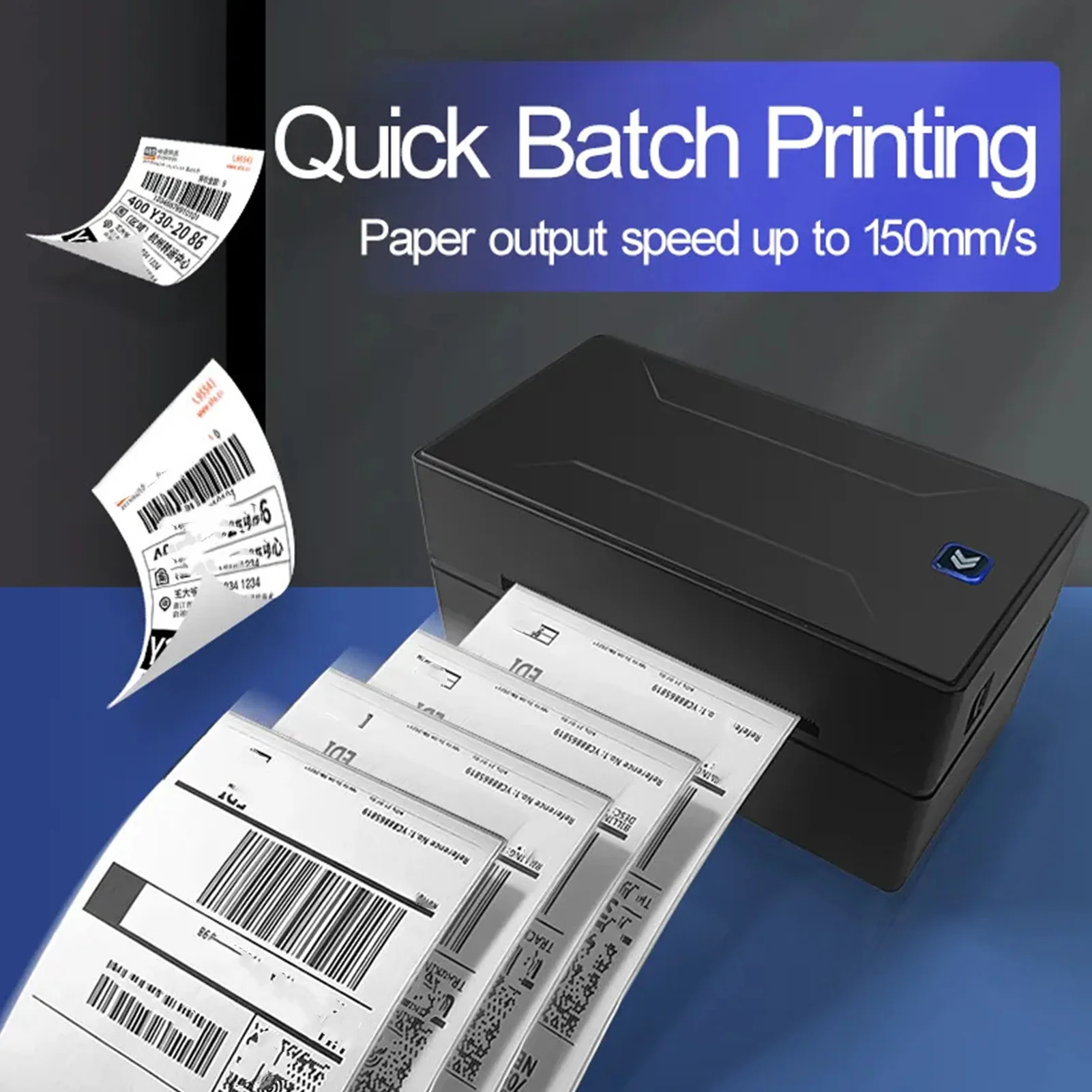 

Bluetooth Thermal Printer Thermal Label Maker Thermal Label Printer Bluetooth Wireless USB Wired Portable Shipping Label Printer