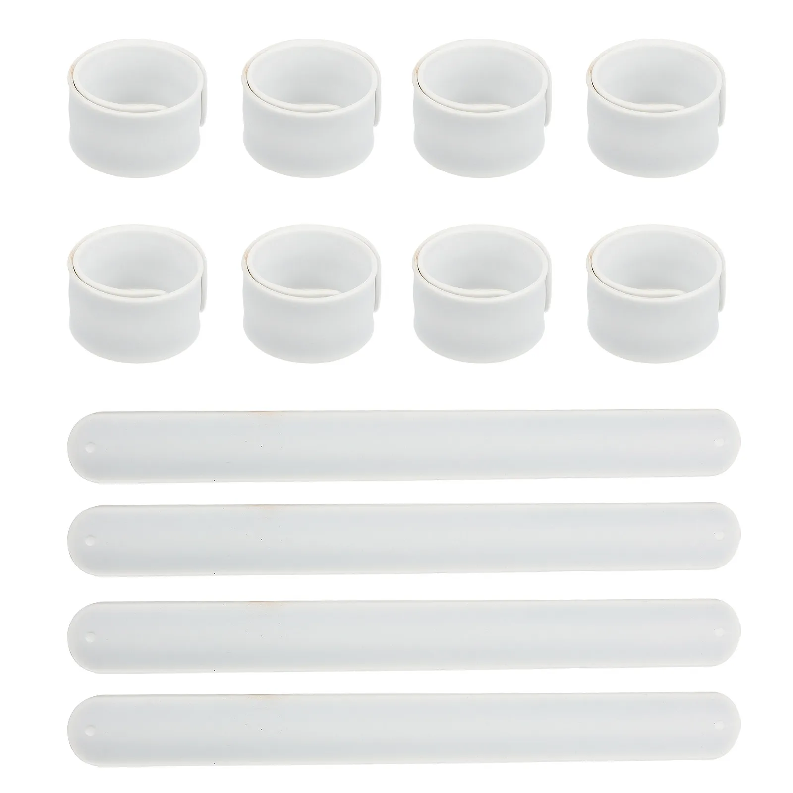 

Набор из 12 силиконовых браслетов-слэпов для детей: удобные, легкие украшения на запястье, забавный подарок для вечеринок, аксессуар для фотосессий