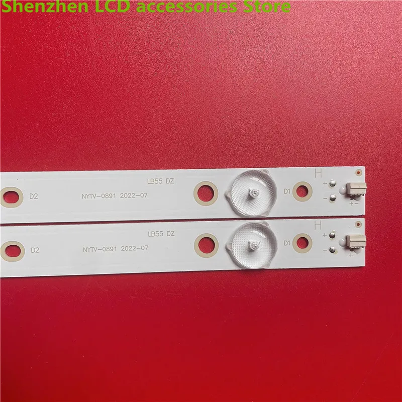 Nuovo per il tubo LED muslimatexplain 320 tt09 V6 V5 57.5CM 6LED 100% nuova striscia di retroilluminazione a LED