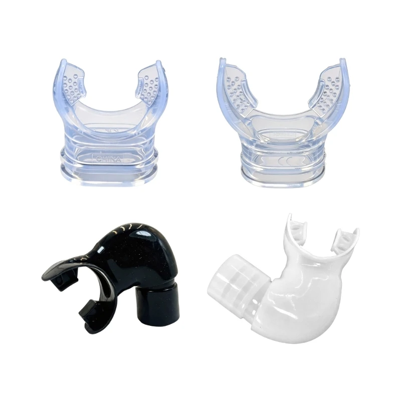 Shore Diving Mouthpiece Spare Silicones Water Travel Equipment Part with Soft Form Contact Area for Diving Gear and Coastal JOME