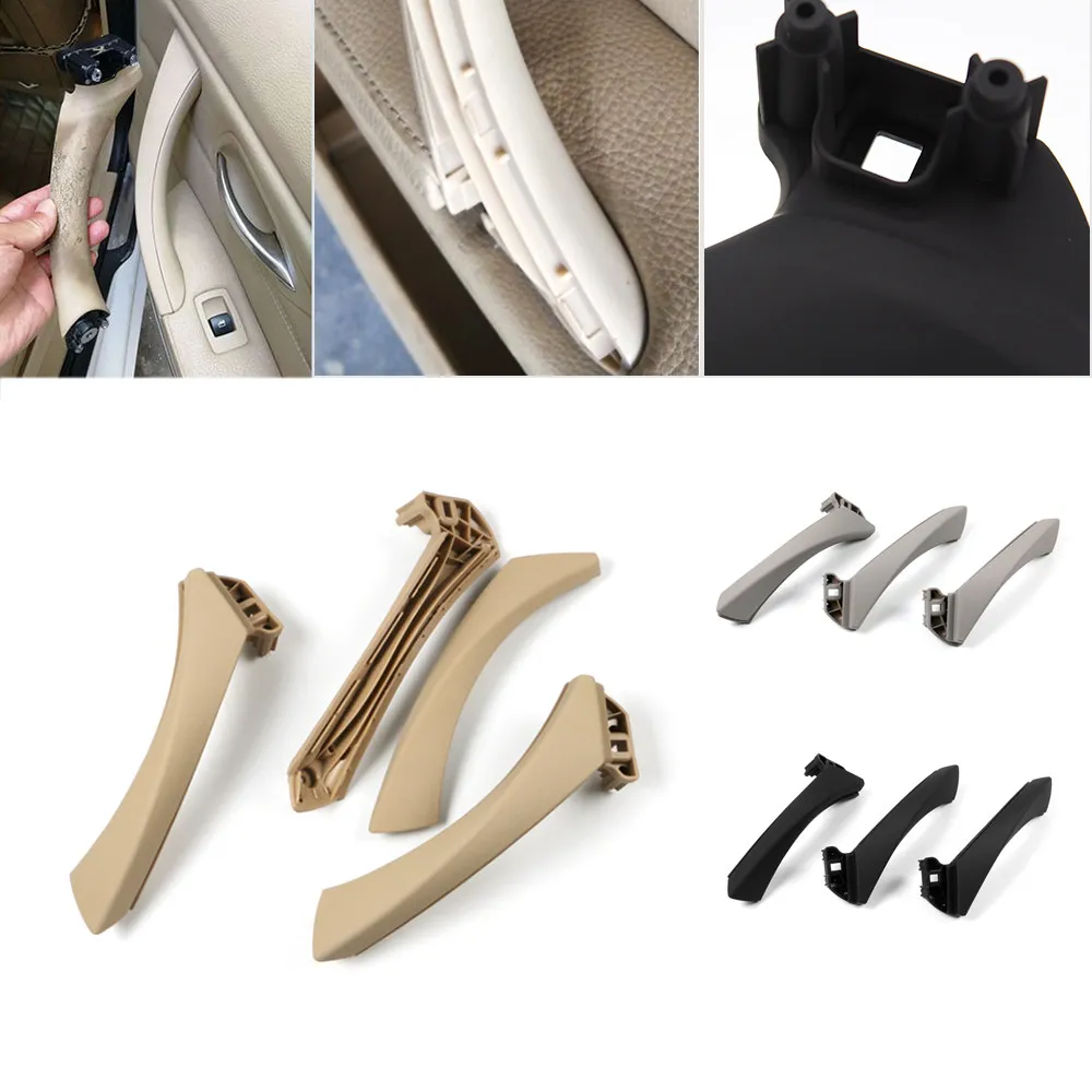 

For BMW 3 Series E90 E91 325 330 318 2004 2005 2006 2007 2008 2009 2010 2011 2012 Car Interior Door Handle Panel Pull Cover Trim