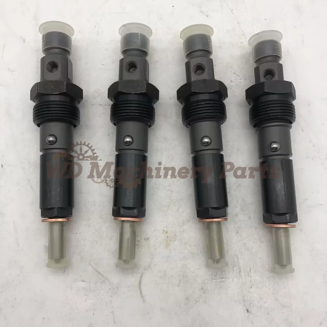 4Pcs 4928990 New Diesel Engine Fuel Injector set Thread 14MM for Cummins 6BT Engine