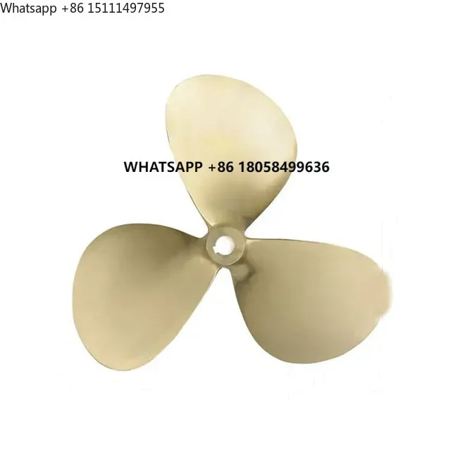 New High Efficiency 36-Inch Marine Propeller with Wing Engine 3 Blade Boat Shaft Set
