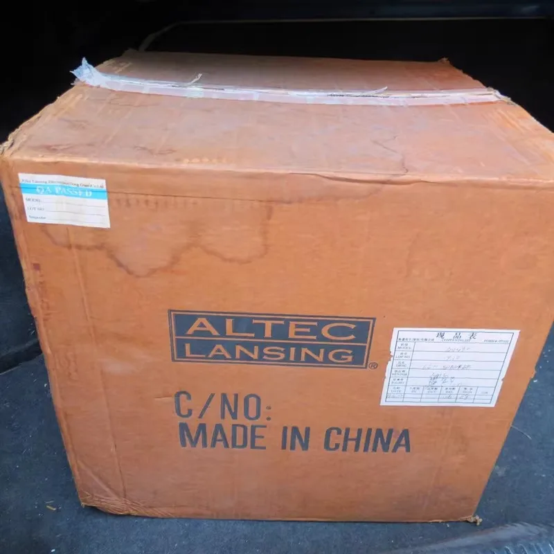 GHXAMP For Altec Lansing 6.5 inch 165mm Bass Sub Woofer Speaker Paper Cone Foam Surround - Dual Voice Coil Multimedia 1PC