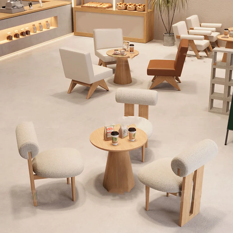 Custom.Nordic نمط بار صالة منطقة مقهى الجلود التجارية مطعم أريكة كشك الجلوس