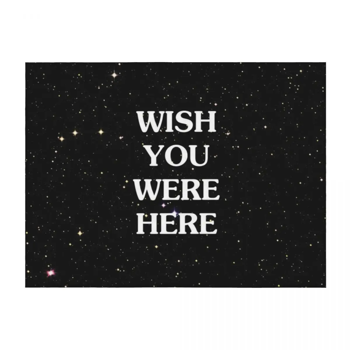

Wish You Were Here Throw Blanket Kid'S Bed Fashionable Sofas Softest Blankets