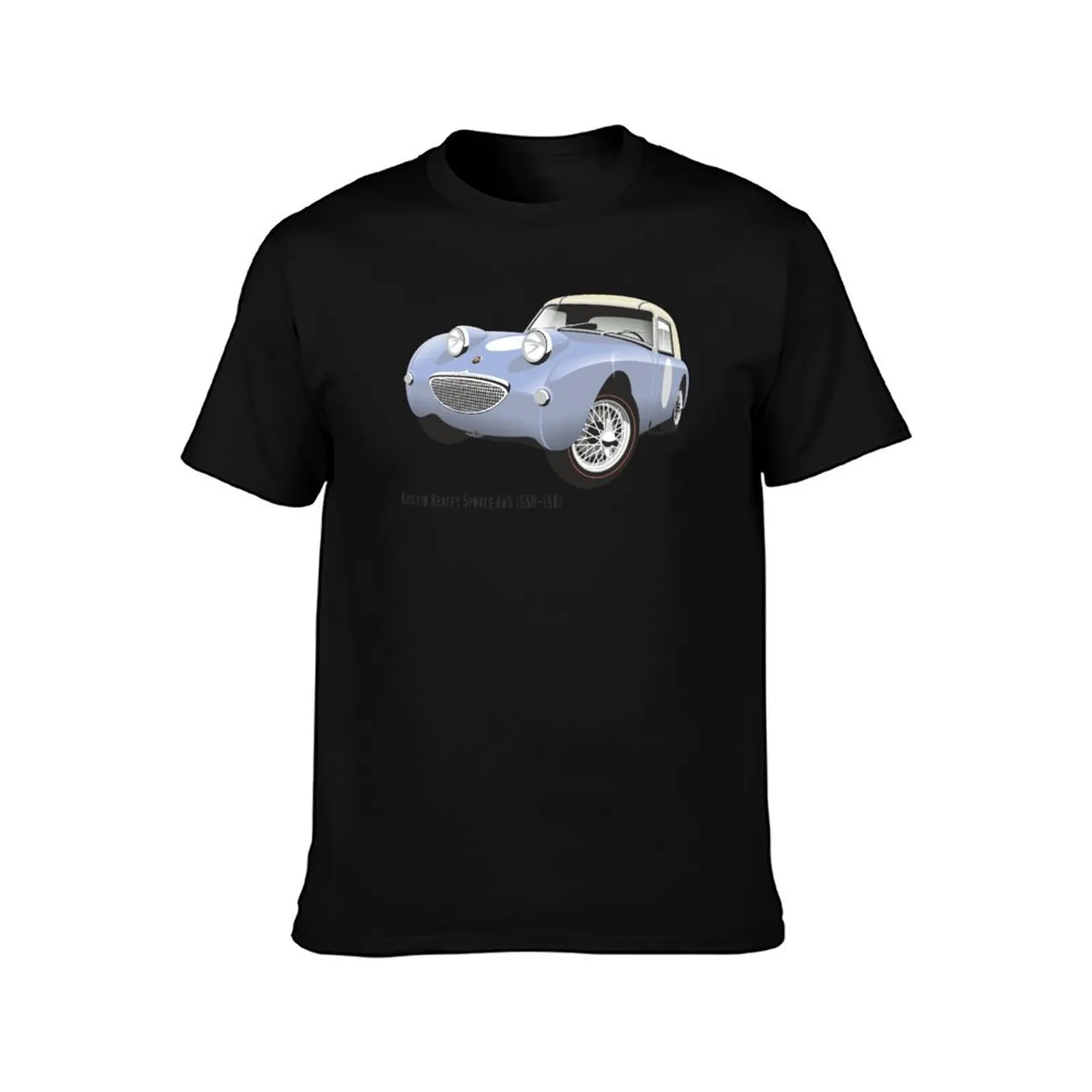 Austin Healey Sprite mark 1 iris blue T-Shirt Lightweight Running T-Shirt