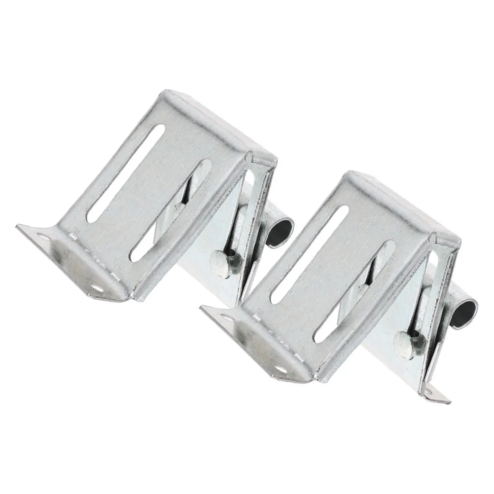 2Pcs Garage Door Hinges Brackets Sturdy for Residential Automatic Wood Villa Doors Garage Door Accessories