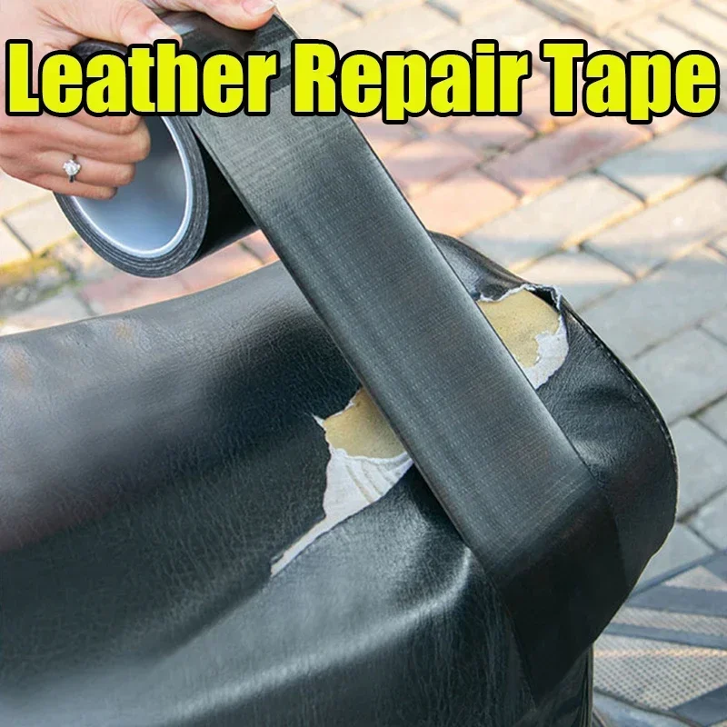 Waterproof Leather Repair Patch Tape for Outdoor Use,Ideal for Motorcycle Seat Cushion, Car Seat, Sofa Repair and Window Shading