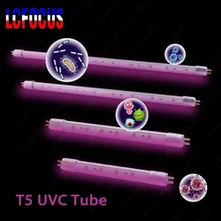 Lámparas de tubo ultravioleta LED UV profunda T5 de alta calidad 270nm 280nm UVC con UVA 12V 24V para purificación desinfección esterilización