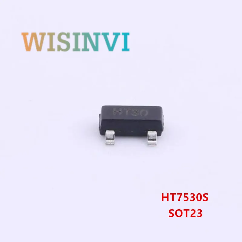 50PCS HT7533S HT33 3.3V 100mA ＆ HT7530S HT30 3V 100mA ＆HT7550S HT50 5V 100mA  LDO SOT-23-3