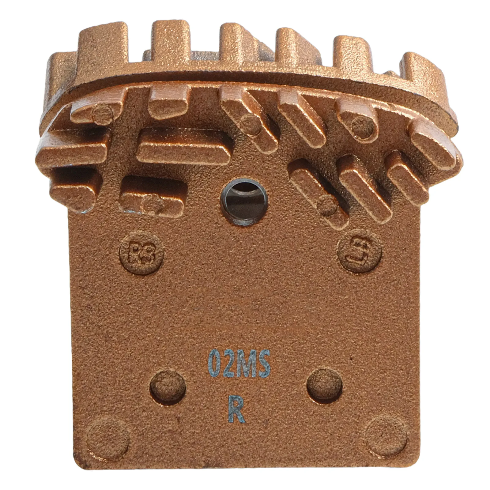 

Copper-based Brake Pads 27MS About 32.6g Metal Brake Pads Electroplating Treatment High Hardness High Strength