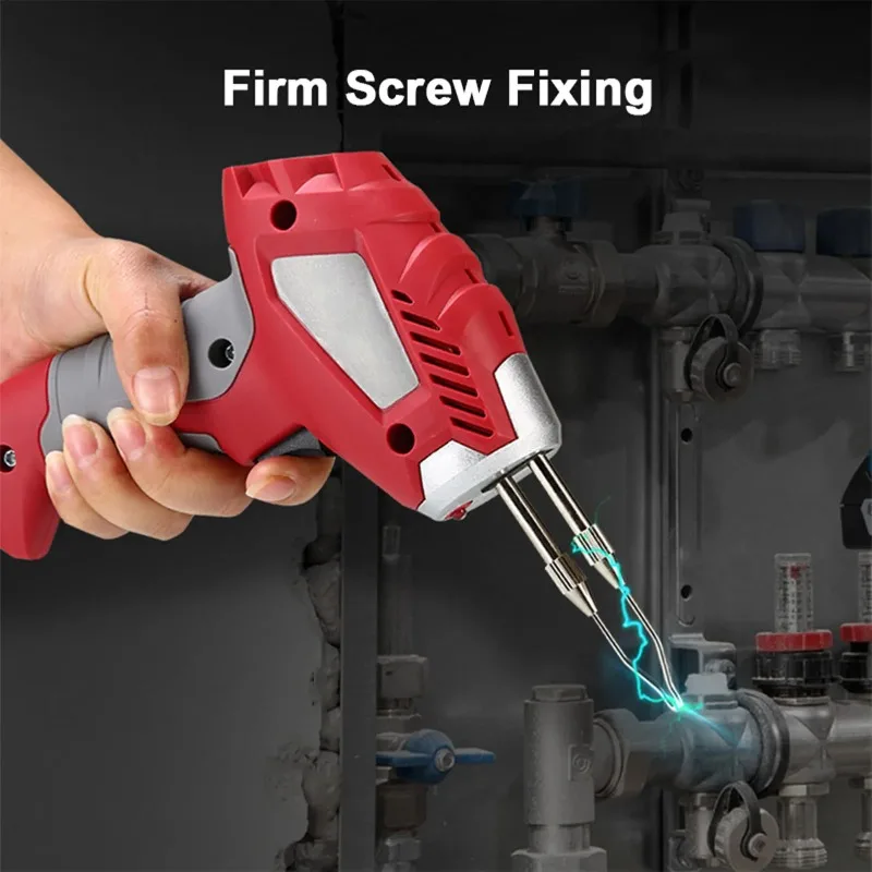Heating Soldering Gun Soldering Gun 180W 200℃ Manual Feeding Solder Iron Kit for Chip Phone