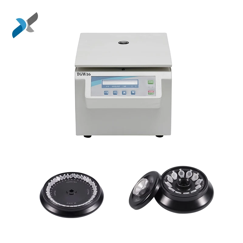 XIANGLU Mini Centrifuge 16000rpm Dentist Veterinary Centrifuge Micro Hematocrit High Speed Centrifuge machine