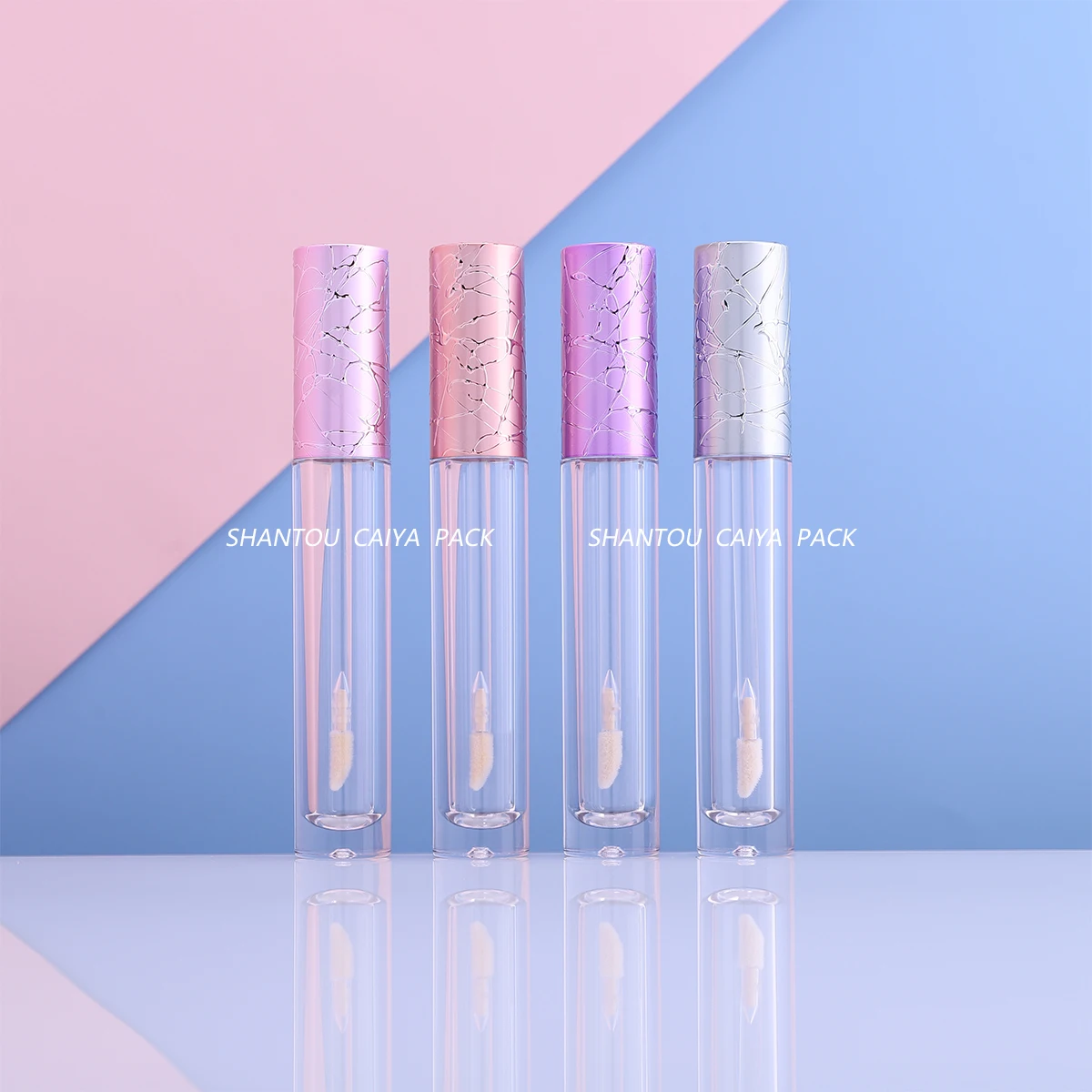 

10pcs 6ml Clear Lip Gloss Tubes with Wand Brush Empty Plastic Refillable Lipgloss Lip Balm Containers Sample Bottles