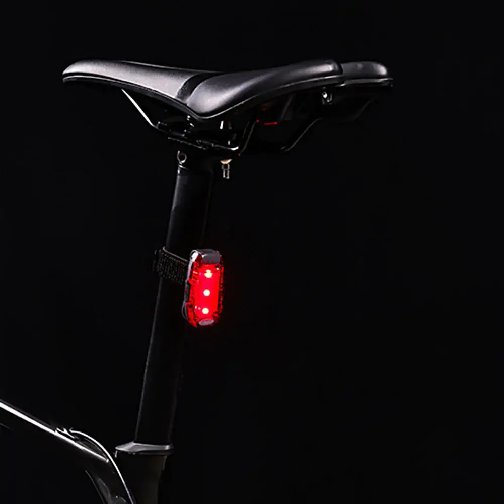 Bike Taillight USB LED Bicycle Tail Light Mountain Bike Safety Warning Front Rear Lights Night Backpack Light Riding Accessories