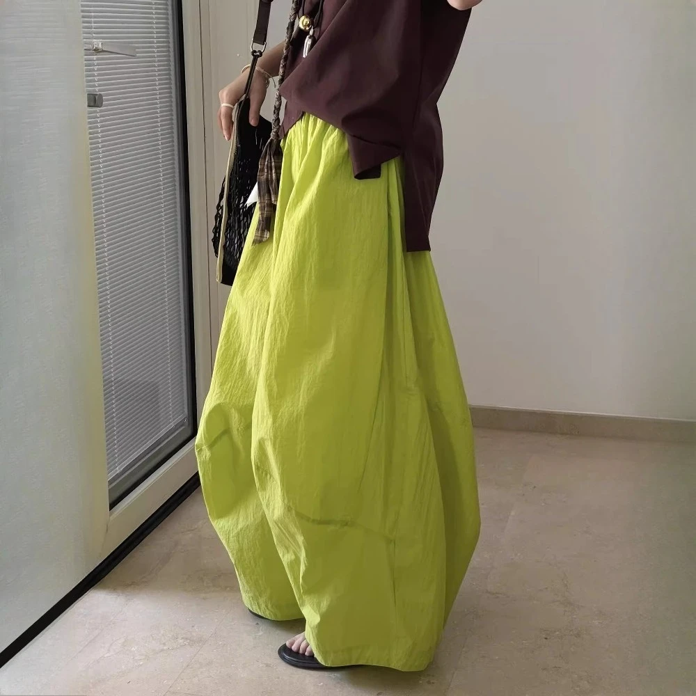 TWOTWINSTYLE Casual Wide-leg Pajama Large Size Loose-fitting Long Pants for Women Ins-style Home Wear Pants Female Spring New