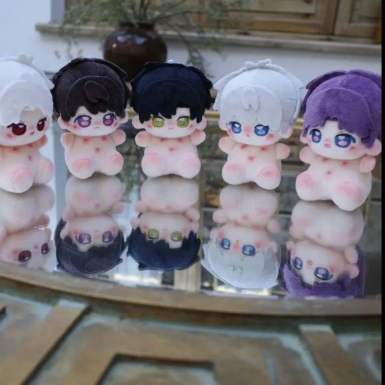 10cm Lalka Siedząca Anime Love And Deepspace Rafayel Xavier Cosplay Bawełniana Wypchana Pluszowa Lalka do Przebierania Prezent Urodzinowy