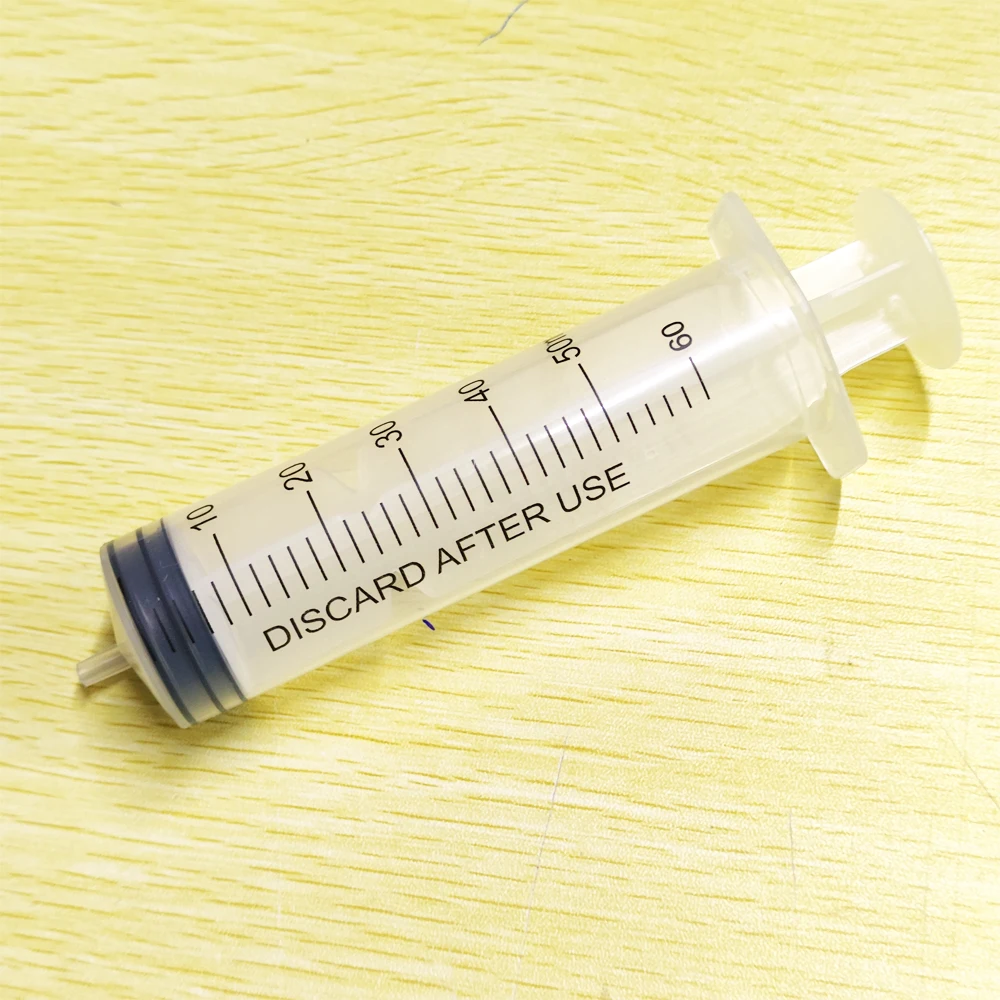 Ink Refill Tool 60ml Syringe With Blunt Needle For Epson Canon HP Brother CISS Tank Refillable Cartridge Refilling Ink Kit