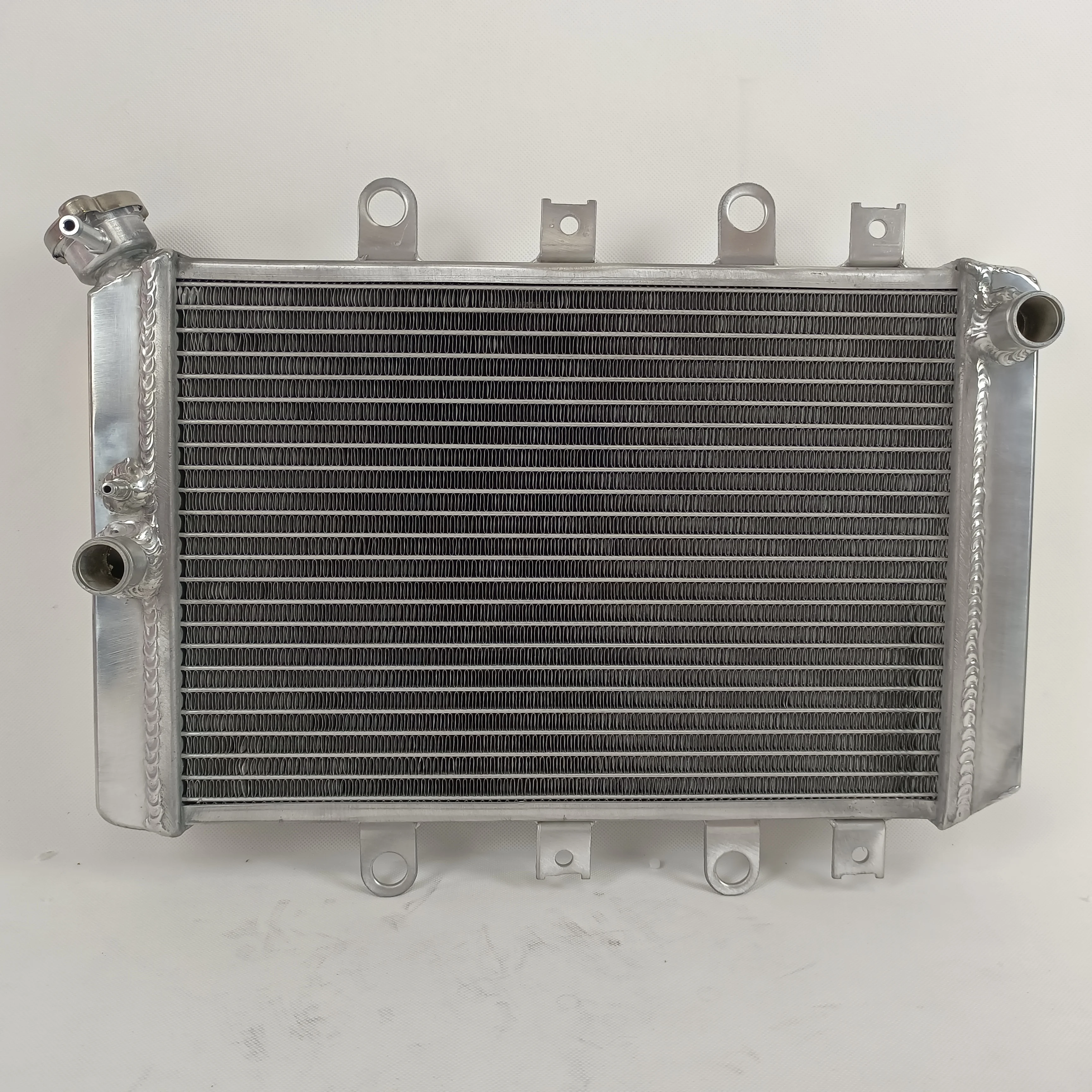 For 2007-2014 Yamaha Grizzly 550 700 Aluminum Radiator Cooler Cooling Coolant 2007 2008 2009 2010 2011 2012 2013 2014