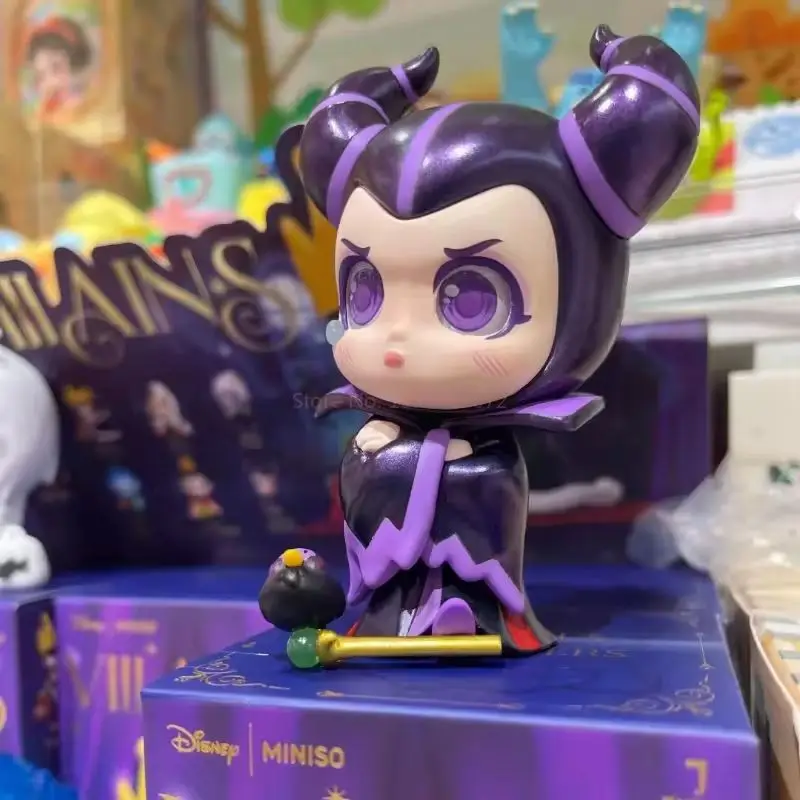 Auf Lager Villains Series Blind Box Trendige Anime-Figurensammlung inklusive Evil Queen Cruella Ursula Hades Maleficent Spielzeuggeschenk