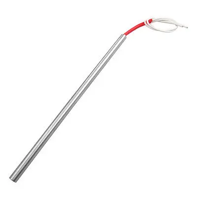 10,2" branco dois fios 10mm x 250mm aquecedor de cartucho de elemento de aquecimento 220V 600V