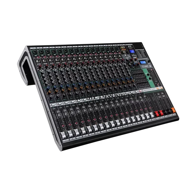 WMWMNU FX 18-Channel Professional Audio Mixer 99DSP Digital Effects Dj Controller/audio Console Mixer Audio Sound Cards