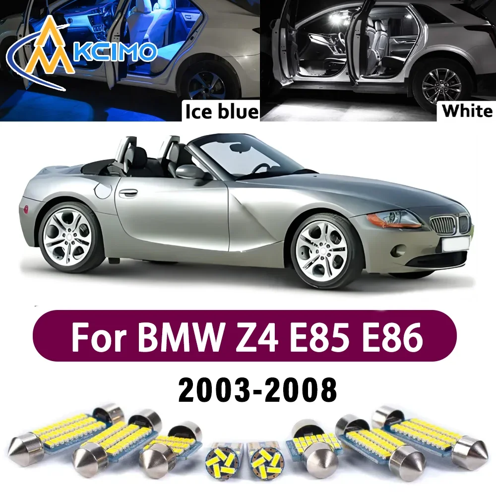 

High-Quality Light Bulb For BMW Z4 E85 E86 2003-2008 Premium Bright LED Interior Dome Trunk Reading Mirror Error-Free Lights