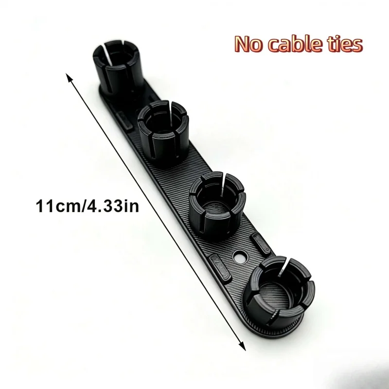 Pressure Washer Nozzle Holder Rack 4 Quick Connect Nozzle Storage for Power Wash Gun Garage