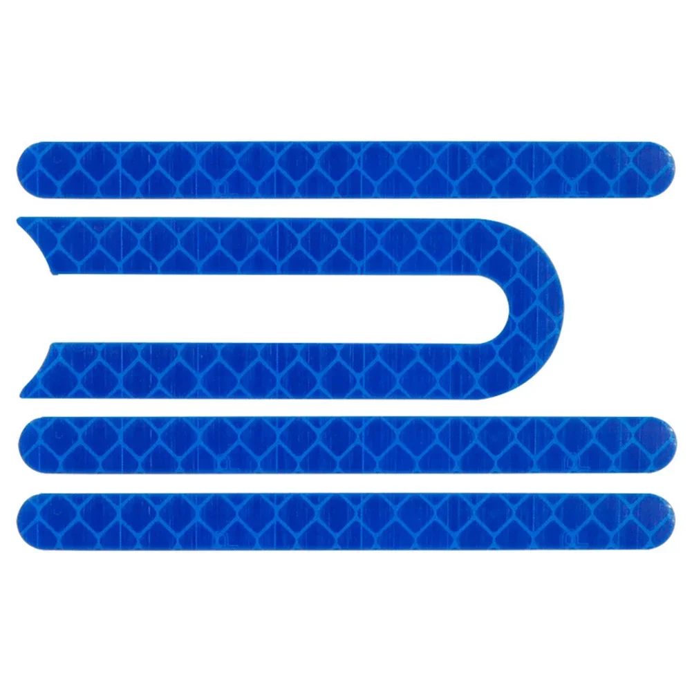 

Electric Scooter Reflective Stickers 0.6cm Width 1 Set 7.5cm Length Accessories PVC Red/Blue/Black/Green/Silver