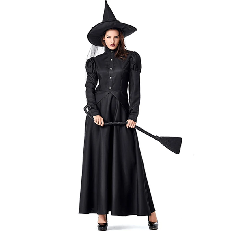 Carnival Halloween Lady Dark Evil Witch Costume Fallen Fairy Demon Spooktacular Cosplay Party Fancy Dress