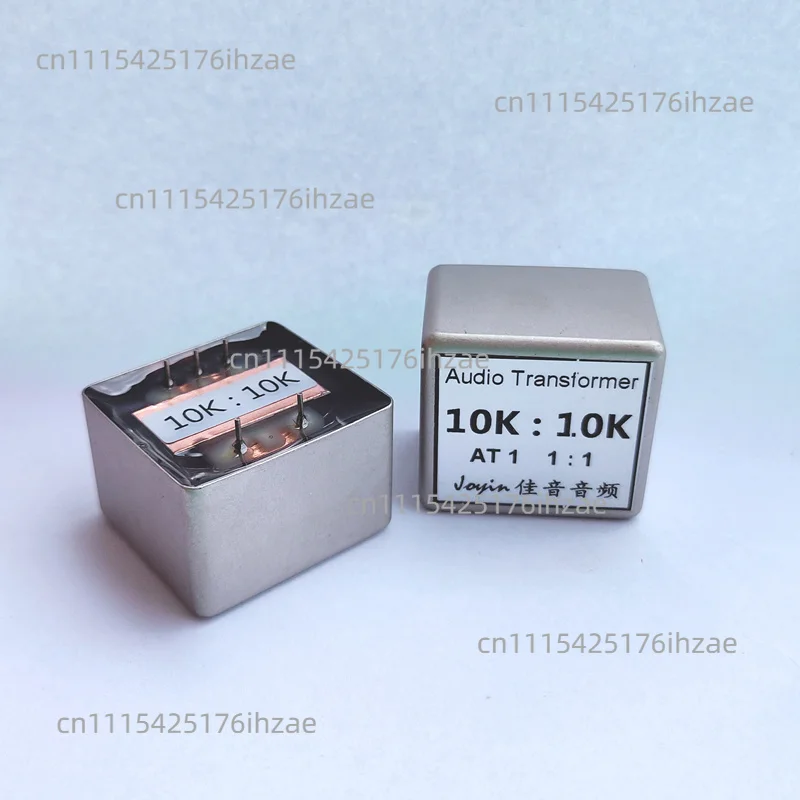 10K: 10K audio isolation transformer with permalloy shield, anti-interference, pre-signal transformer, 20-200KHz -0.2dB