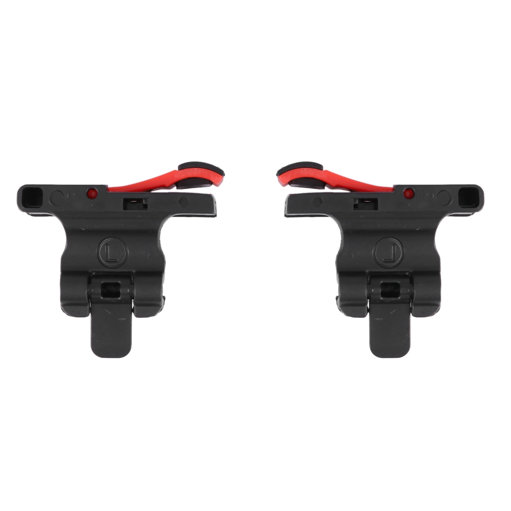 2X وحدة تحكم ألعاب الهاتف المحمول غمبد L1R1 عصا التحكم للهاتف المحمول الحساسة تبادل لاطلاق النار والهدف مشغلات لـ PUBG/السكاكين خارج/قواعد