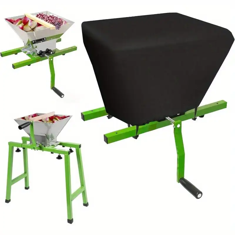 Fruit Crusher Cover Waterproof Dustproof Apple Grinder Protector Windproof Elastic Bottom Manual Cider Press Hopper Shield