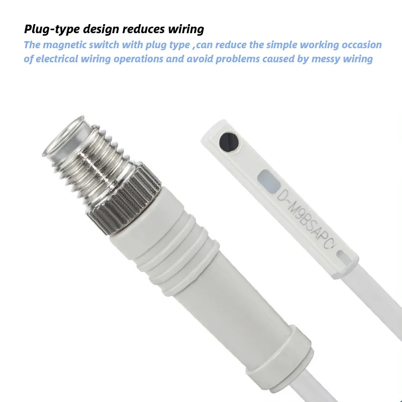 10Pcs/Lot With Pre-wired Connector Solid State Auto Switch D-M9BSAPC D-M9NMAPC D-M9PSDPC D-M9NSAPC D-M9PSAPC D-M9BSDPC D-M9NSDPC