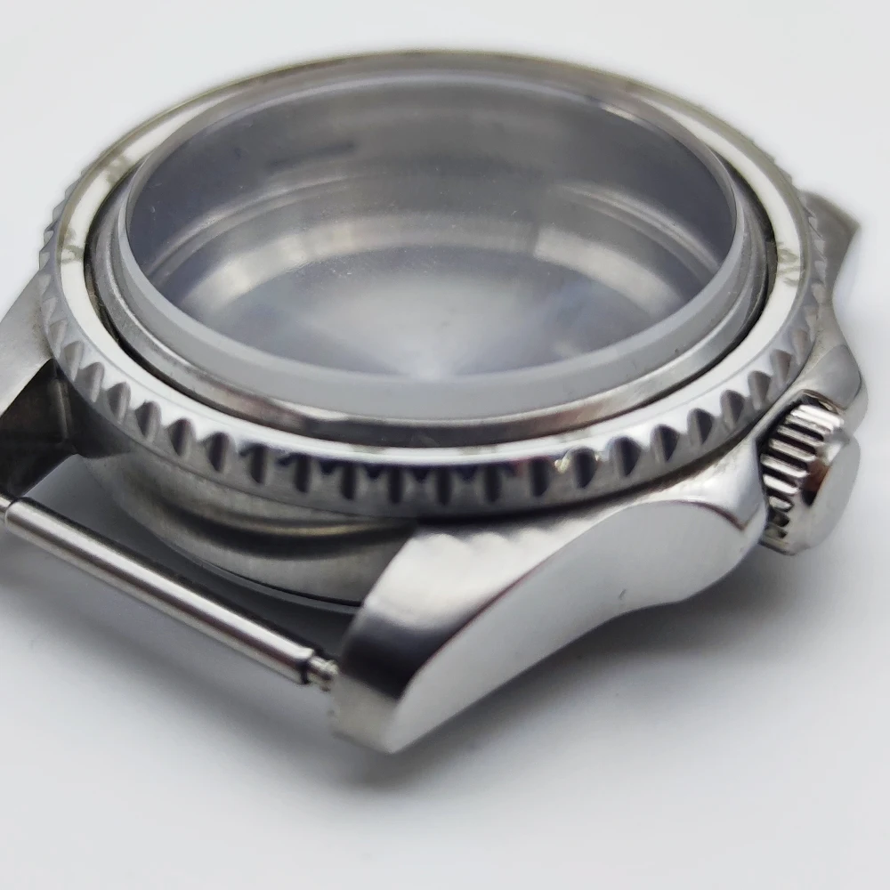 NH35 36mm Silver Stainless Steel Watch Case Sapphire Glass fit NH35 NH36 ETA2824 2836 Miyota8215 DG2813 3804 PT5000 Movement