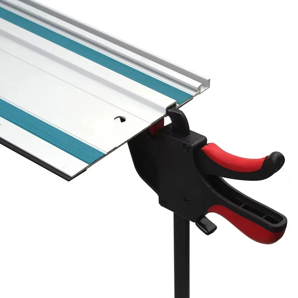 2Pcs Quick Release Track Saw Guide Rail Clamps for Circular Saw Guide Rail System for Universal Guide Rail, Carpenter Tools