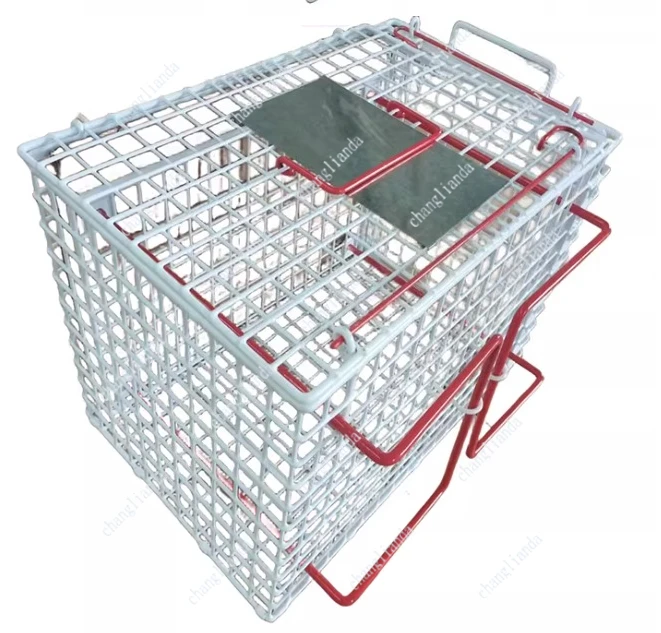 Veterinary Anti-scratch Cat Injection Suppression Restraint Cage For Pet Clinic Stray Cat Rescue Transport Treatment Accessory