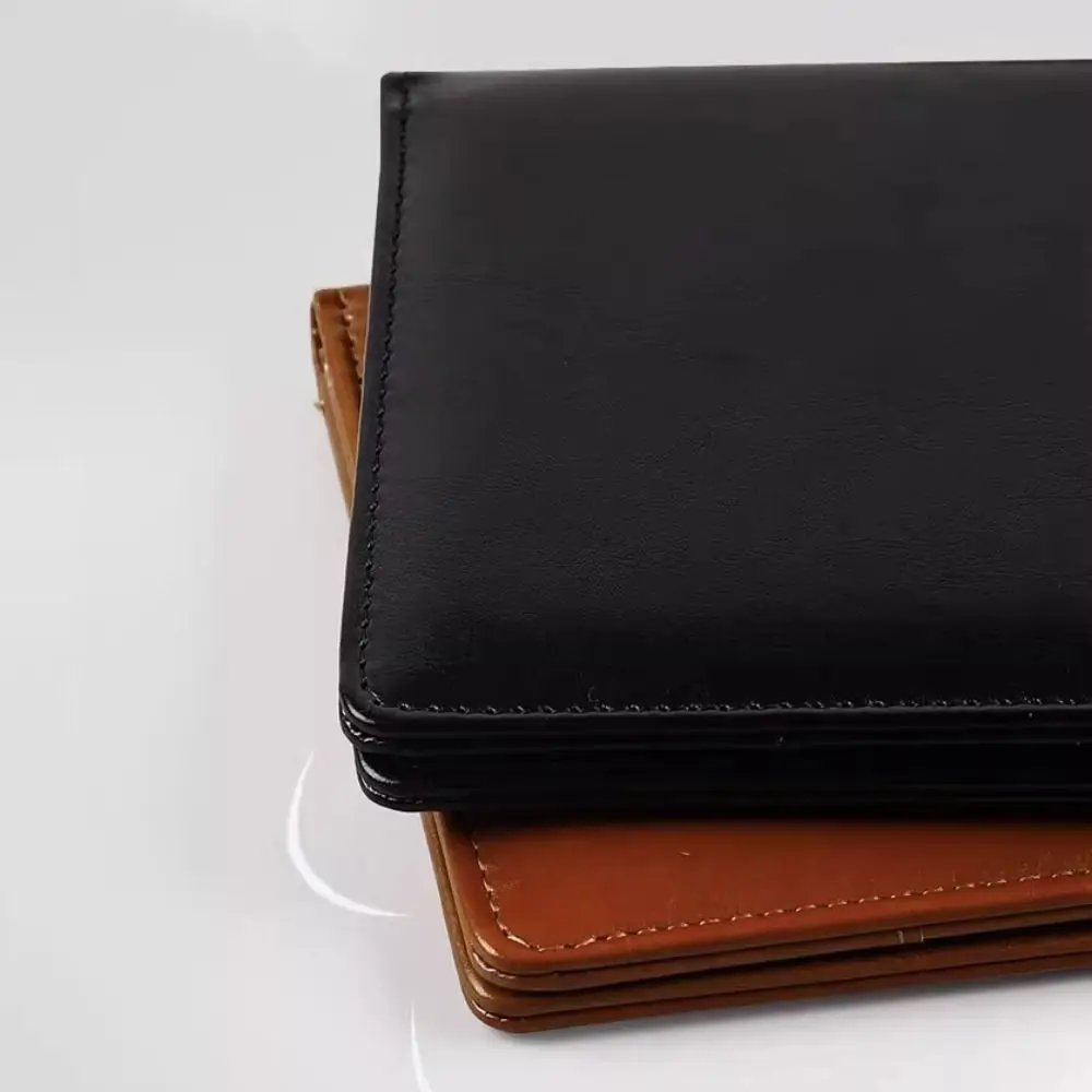 المحمولة بو الجلود A6 مجلد ملفات تخزين فتحة مقاوم للماء الحافظة وثيقة كليب مع القلم إدراج دفتر الكتابة مكتب المدرسة