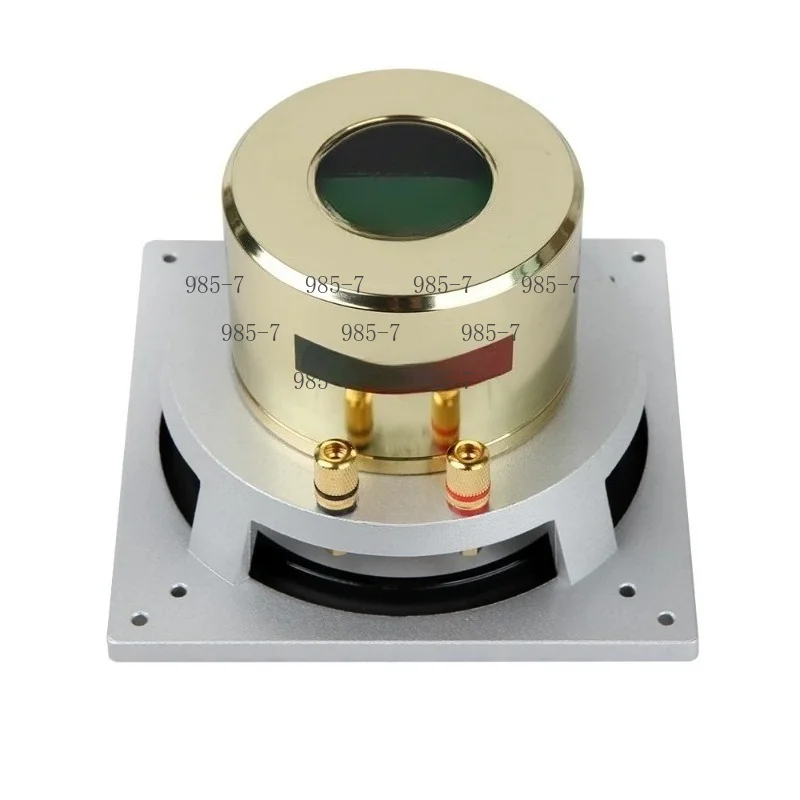 6.5-inch Silver & Gold Full-range Aluminum Cone Speaker ST-6, 8 Ohms Impedance, 50W Power, 42-20kHz Frequency Response