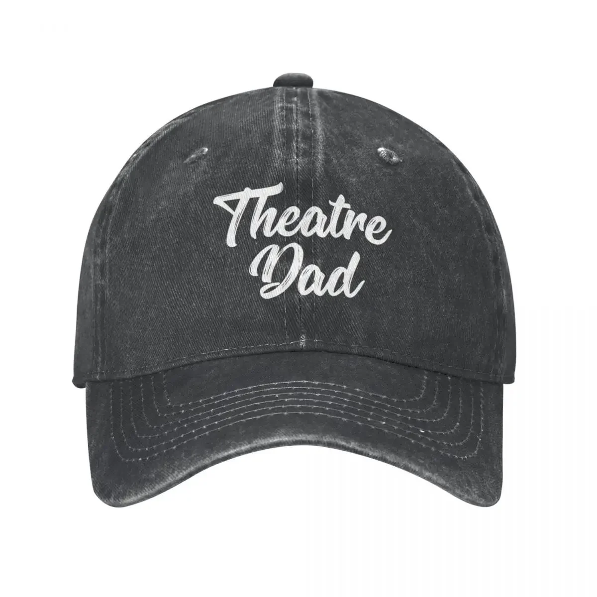 Theatre Dad Cowboy Hat Sun Hat For Children Snapback Cap black fashionable Men's Women's