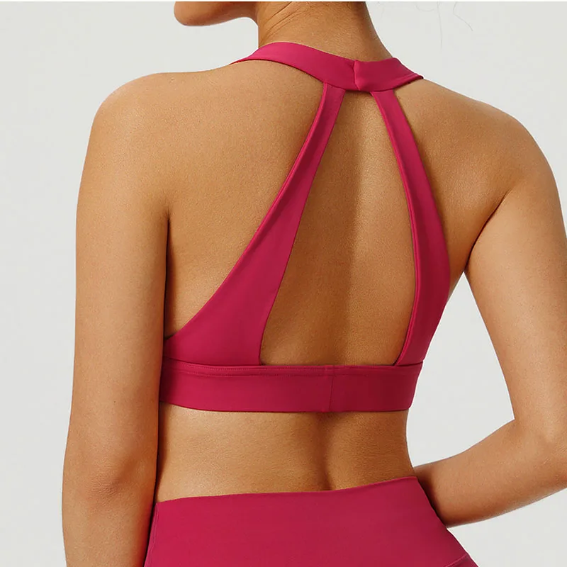 

Женский спортивный бюстгальтер для интенсивных тренировок – ударопрочный, предотвращающий провисание, бесшовный, с эффектом пуш-ап, укороченный топ-борцовка для йоги, бега, тренажерного зала, фитнеса