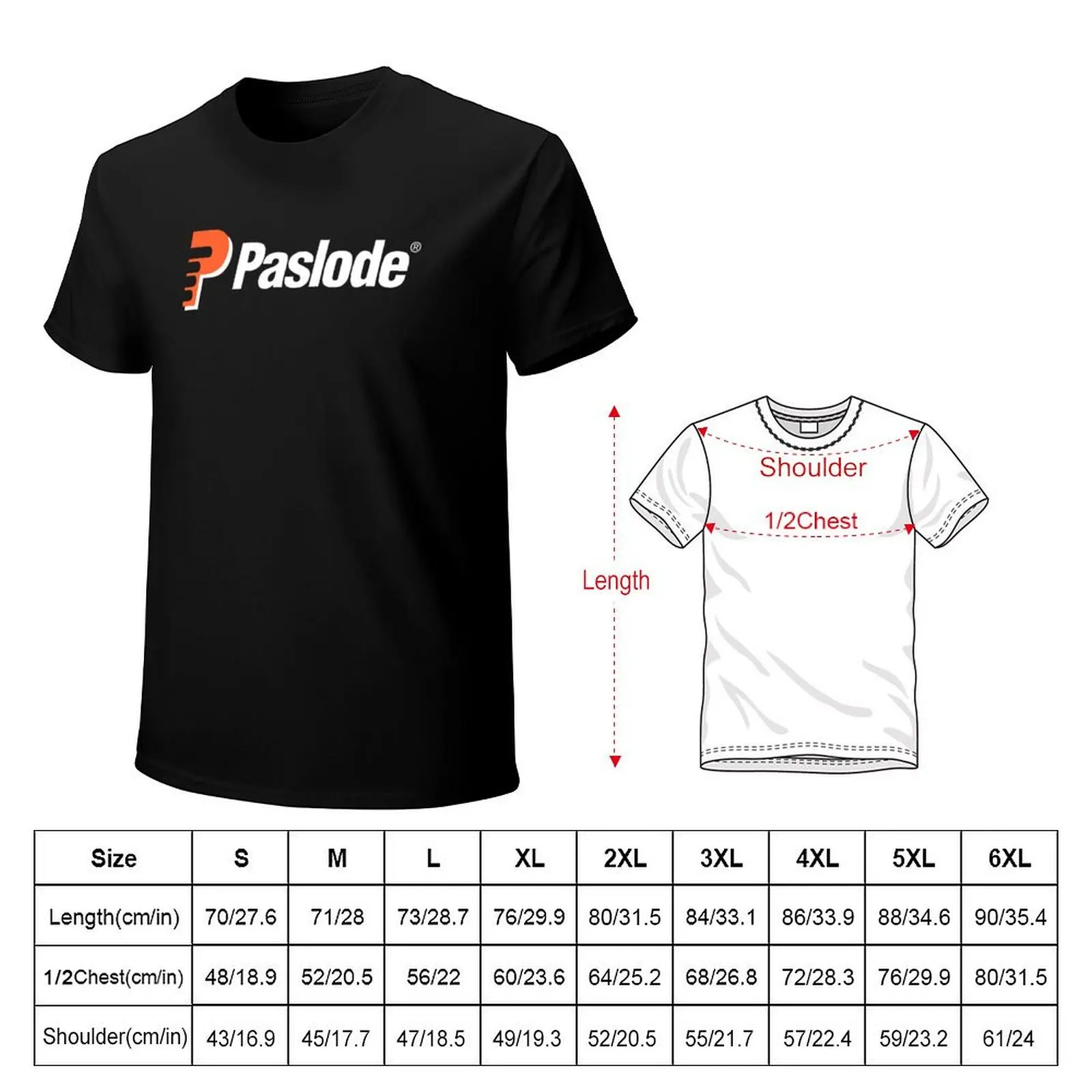 stapler paslode T-Shirt Casual Fashion Print Tee Top