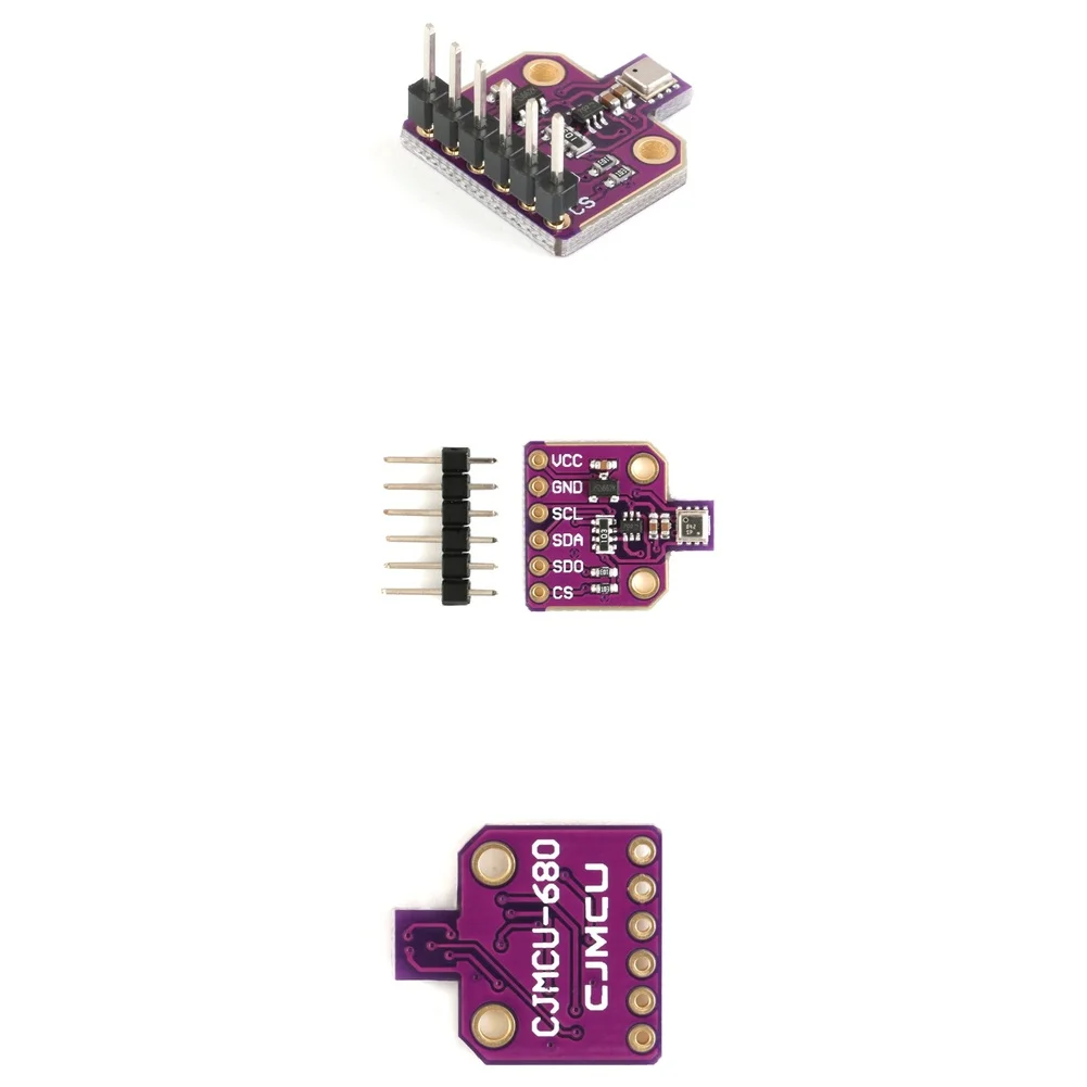 CJMCU-680 BME680 Sensor Board with Integrated Gas Humidity Temperature and Barometric Pressure Sensing Capabilities