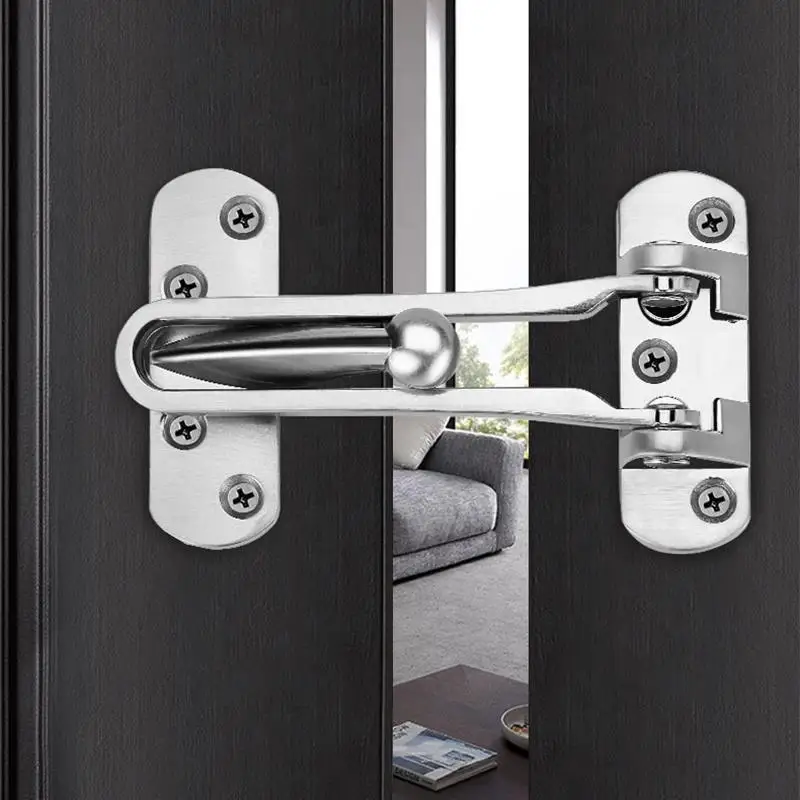 Insurance Door Bolt Home Anti theft Room Door Bar Door Buckle Lock Chain Safety Bedroom Hotel Anti lock Buckle