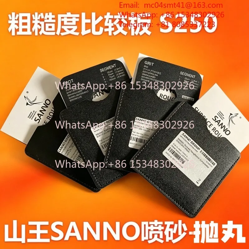 SA2.5 Sandblasting Shot Peening Roughness Comparison Plate Surface Comparator Comparison Sample Block Easy-High E125 Same