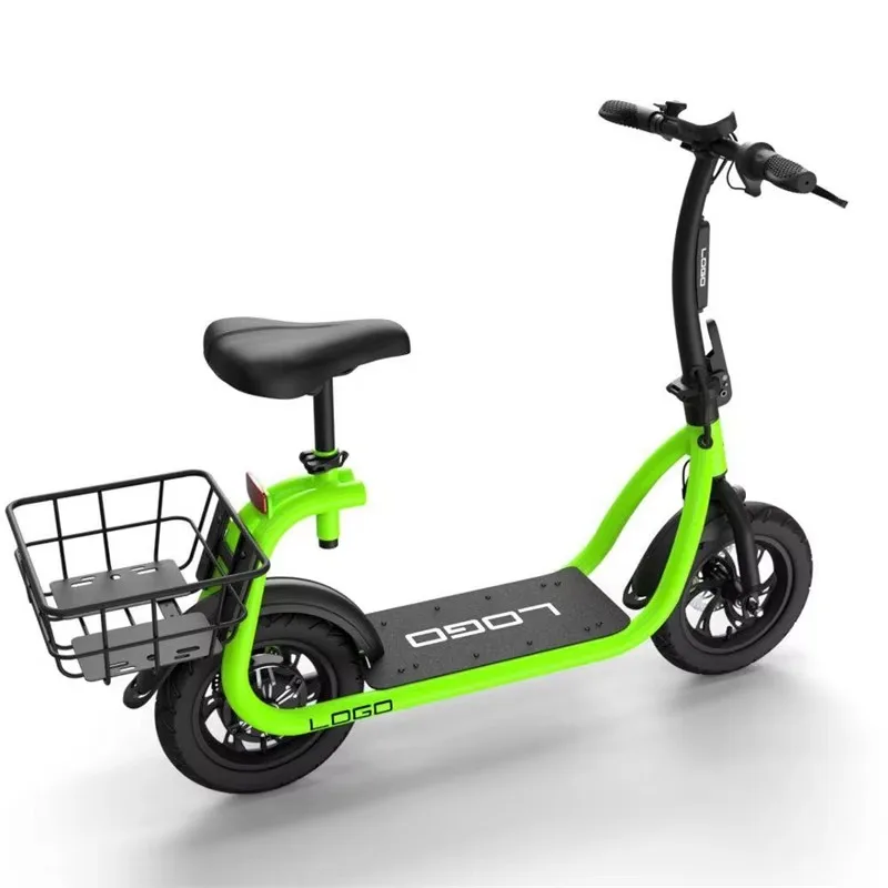 

2025 New Style EU US Stock Trotinette Electrique Off Road 350W/500W Electric Kick Scooter ABE E Scooter 10inch