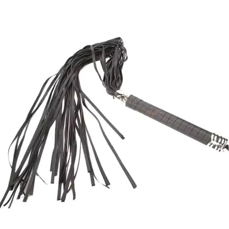 BDSM Short Leather Loose Spanking Paddle Slave Fetish Punishment Tool Couple Flirt Whip Sex Toys For Game - view 5