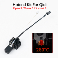 Upgraded Hotend Kit For Qidi X plus 3 / X max 3 / X smart 3 Hot End Ceramic Heating Rod Print Head For QIDI 3D Printer